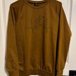 Just fashion now brown horse crew neck long sleeve Photo 0