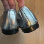 H&M  Silver Ballet Flat with bow size US 7 EU 38 Photo 7