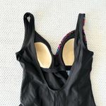 Oscar de la Renta Vintage Multicolored Geo Square Faux Wrap One Piece Swimsuit Photo 8