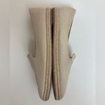 J Crew Beige Tan Tropical Embroidered Palm Tree Coconut Slip On Espadrilles Green Size 8 Photo 4