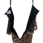 Devlin Rose Gold Sequin Dress Photo 8