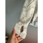 Athleta  Boaster Luxe Printed Sweatshirt in Chakra Floral Bluff Grey Size XXS Photo 8