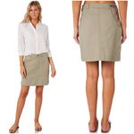 Patagonia nwt // stand up skirt in shale green Photo 17
