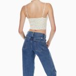 Aritzia  Sunday Best Bonnie Bustier Zephyr Bluebells Vanilla Size XXS Photo 2