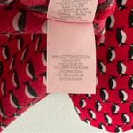 Victoria's Secret Penguin Print Pajama Sleep Shirt Button up Red XL 100% Cotton Photo 7