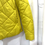 NY&C Lemon Yellow Quilted Zip Front Puffer Jacket Size M Size M Photo 8