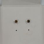 Anne Klein  AK Earrings Teardrop Crystal‎ Rose Gold Dangle Studs Jewelry Photo 3