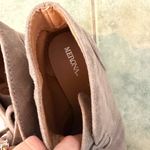 Merona  Tan Suede Chukka Lace Up Booties Size 8 Lugg Gum Sole Photo 6