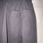 Athleta  Skyline Pant II Womens Sz 14 Paperbag Waist Pleated Tapered Black Belted Photo 3