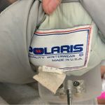 POLARIS Vintage 90s Ski Jacket Zip Up Winter Coat red Grey size Medium Photo 3