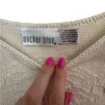 Anchor Blue Vintage Cream Cottagecore Sweater Photo 2