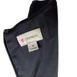 Daniel Cremieux Cremieux Black Sleeveless Sheath Dress Stretch Ponte Knit Side Lacing Career 4 Photo 7