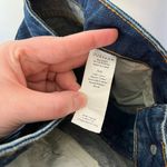 JustFab Women's Denim Wide-Leg Dark Wash Blue Jeans Size 30 Regular Photo 5