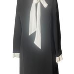 Disign & Innovation Black Dress with White Bow Accent
S Photo 2