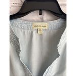 Cloth & Stone Anthropologie Women’s Casual Boho Earthy Aria Henley Size Small Blue Photo 2