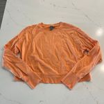 Sweaty Betty  After Class Crop Sweatshirt Orange Size Small‎ 4-6 Photo 1
