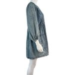 Free People  NWT Blue Denim Mini Dress Size S Photo 1