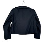 Dries Van Noten  Black Cropped Boxy Fit Blazer Jacket Photo 4