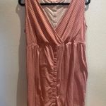 Motherhood Maternity Pink Polka Dot Pajama Dress Size undefined Photo 0