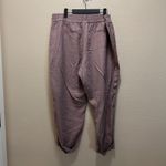 A New Day Capri Pants Pink Hi-Rise Light Wash Flat Front Trousers Slacks Size 18 Photo 2