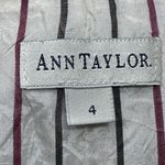 Ann Taylor  Size 4 Vintage USA Vest‎ Suit Jacket Waistcoat Vest Deconstructed Photo 9