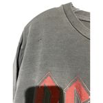 AC/DC Graphic Long-Sleeve Band Tee Rock Music Flame Design Gray L Photo 3