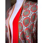 New Etro Silk Cardigan, one size Red Size undefined Photo 1