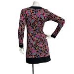B Skinz Women's Multicolor Paisley Print Crew Neck Long Sleeves Dress Size XS Photo 3