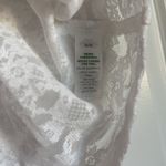 Aerie NWT White Lace Vintage T-Shirt Crewneck Layering Piece Photo 5