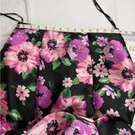 B Darlin  Black and Pink Sequin Halter Prom Dress Photo 4