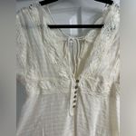 Davi & Dani Vici  love always lace top in cream Photo 4