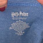 Harry Potter  Hogwarts Juniors Graphic Sleeveless Blue Front Tie Tank Top Photo 4