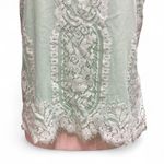 Blue Rain Francescas  Mint Green Y2K Going Out Lace Overlay Fairy Tank Top Large Photo 2