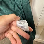 Draper James ‎ XL Martina Midi Dress Hammered Satin Emerald Green Photo 10