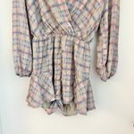 Line and Dot  Tie Dye Open Back Romper Size L NWT Photo 5