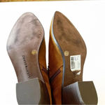 Lucky Brand  Brown Suede Studded Ankle‎ Boot Latinia Size 9.5 Coastal Cowgirl Photo 2