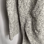 Madewell  Midland Long Sleeve Open Front Cardigan Sweater Small Gray Black Cotton Photo 6