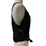 Danskin  Women's Black Mesh Tank Top Size Medium Photo 3