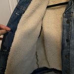 Universal Threads Fur Lined Jean Jacket Size M Photo 4
