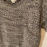 Garage Black And White Knit Sweater Photo 2