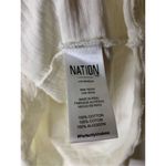 Nation Ltd Krista Feminine Party Tee Puff 100% cotton women's size small Photo 5