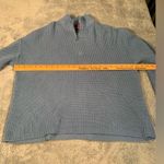 Edikted  blue sweater 1/4 zip medium Photo 9