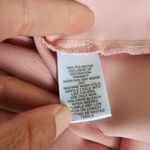 Pinkblush Ryegrass Pink Blush Crochet Bib Satin Button Down Size XL Photo 6