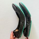 Tieks  Obsidian Croc Patent Foldable Cushioned Travel Shoe Workcore Ballet Flat 8 Photo 4