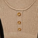 💕FAVORITE DAUGHTER💕 The Midi Knit Dress ~ Sand Small S NWT Photo 4
