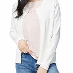 Nautica  Women's White Cardigan Sweater, New, XS Photo 0