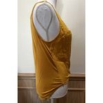 Candie's Candie’s~ V-Neck Sleeveless ~ Size Small ~ Gold Yellow Photo 3