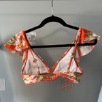Target Tropical ruffle triangle bikini top Photo 1