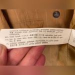 ZARA Women’s Linen-blend Striped Blazer Jacket in Mustard Yellow Size S Photo 9