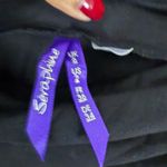 Seraphine sz XS Black Off The Shoulder Long Sleeve Ruched Maternity Dress Photo 3